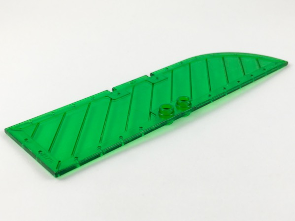 LEGO® los onderdeel Deur in kleur Doorzichtig Groen 33216