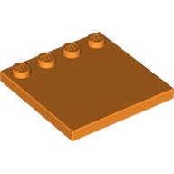 Plaatje in Gallery viewer laden, LEGO® los onderdeel Tegel Aangepast in kleur Oranje 6179