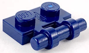 LEGO® los onderdeel Plaat Aangepast Donkerblauw 2540