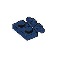LEGO® los onderdeel Plaat Aangepast Donkerblauw 2540