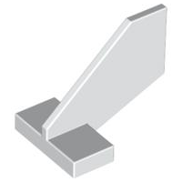 LEGO® los onderdeel Staart in kleur Wit 44661