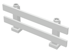 LEGO® los onderdeel Hek in kleur Wit 6079
