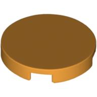 Plaatje in Gallery viewer laden, LEGO® los onderdeel Tegel Rond in kleur Medium Oranje 4150