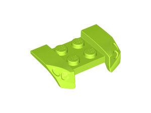 LEGO® los onderdeel Spatbord in kleur Limoen 44674