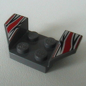 LEGO® Spatbord met Motief Donker Blauwachtig Grijs 41854pb13