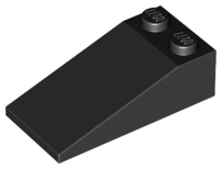 Plaatje in Gallery viewer laden, LEGO® los onderdeel Dakpan Algemeen in kleur Zwart 30363