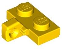 Plaatje in Gallery viewer laden, LEGO® los onderdeel Scharnier in kleur Geel 44567a