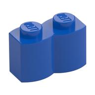 LEGO® los onderdeel Steen Aangepast in kleur Blauw 30136