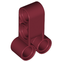 LEGO® los onderdeel Technische Verbinding Donkerrood 32557