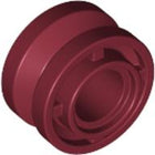 LEGO® los onderdeel Wiel in kleur Donkerrood 42610