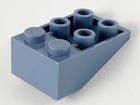 LEGO® los onderdeel Dakpan Omgekeerd Zandblauw 3747a