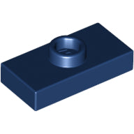 Plaatje in Gallery viewer laden, LEGO® los onderdeel Plaat Aangepast Donkerblauw 3794b