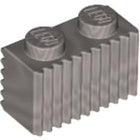 LEGO® los onderdeel Steen Aangepast Parel Lichtgrijs 2877