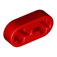 Plaatje in Gallery viewer laden, LEGO® los onderdeel Technische Hefbalk in kleur Rood 41677