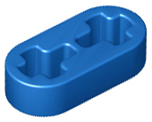 Plaatje in Gallery viewer laden, LEGO® los onderdeel Technische Hefbalk in kleur Blauw 41677