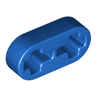 Plaatje in Gallery viewer laden, LEGO® los onderdeel Technische Hefbalk in kleur Blauw 41677