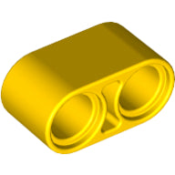 LEGO® los onderdeel Technische Hefbalk in kleur Geel 43857