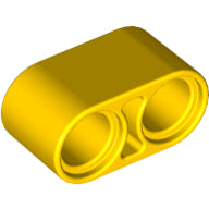 Plaatje in Gallery viewer laden, LEGO® los onderdeel Technische Hefbalk in kleur Geel 43857