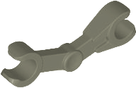 Plaatje in Gallery viewer laden, LEGO® los onderdeel Lijf Accessoire Donkergrijs 30377