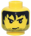 LEGO® los onderdeel Hoofd in kleur Geel 3626px133