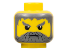 Plaatje in Gallery viewer laden, LEGO® los onderdeel Hoofd in kleur Geel 3626px132