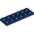 LEGO® los onderdeel Plaat Algemeen in kleur Donkerblauw 3795