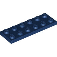 LEGO® los onderdeel Plaat Algemeen in kleur Donkerblauw 3795