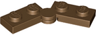LEGO® los onderdeel Scharnier in kleur Bruin 2429c01