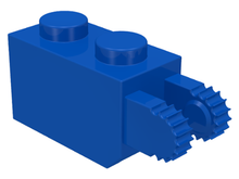 Plaatje in Gallery viewer laden, LEGO® los onderdeel Scharnier in kleur Blauw 30365