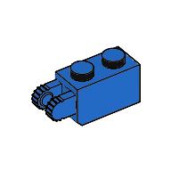 LEGO® los onderdeel Scharnier in kleur Blauw 30365