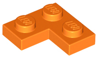 Plaatje in Gallery viewer laden, LEGO® los onderdeel Plaat Algemeen in kleur Oranje 2420