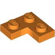 LEGO® los onderdeel Plaat Algemeen in kleur Oranje 2420