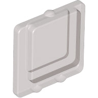 LEGO® onderdeel Venster, Ruit en Luik Doorzichtig Zwart 4862