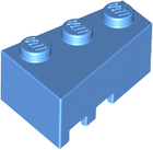 LEGO® los onderdeel Wig in kleur Medium Blauw 6564