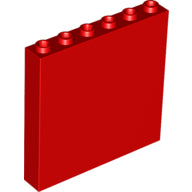LEGO® los onderdeel Steen in kleur Rood 3754
