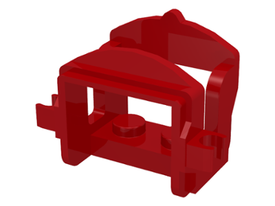 LEGO® los onderdeel Dier Accessoire in kleur Rood 4491b