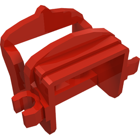 LEGO® los onderdeel Dier Accessoire in kleur Rood 4491b