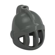 LEGO® los onderdeel Hoofddeksels in kleur Donkergrijs x167