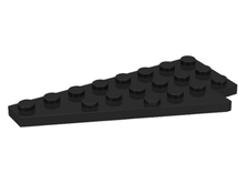 Plaatje in Gallery viewer laden, LEGO® los onderdeel Wig Plaat in kleur Zwart 3933