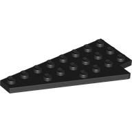 Plaatje in Gallery viewer laden, LEGO® los onderdeel Wig Plaat in kleur Zwart 3933
