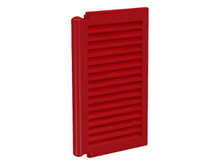 Plaatje in Gallery viewer laden, LEGO® los onderdeel Venster, Ruit en Luik in kleur Rood 3856