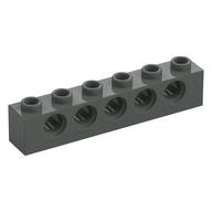 LEGO® los onderdeel Technische Steen Donkergrijs 3894