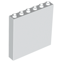 LEGO® los onderdeel Steen in kleur Wit 3754