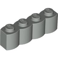 Plaatje in Gallery viewer laden, LEGO® los onderdeel Steen Aangepast Lichtgrijs 30137