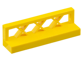 LEGO® los onderdeel Hek in kleur Geel 3633