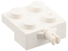 LEGO® los onderdeel Plaat Aangepast in kleur Wit 4488