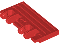 LEGO® los onderdeel Scharnier in kleur Rood 44569