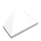 LEGO® los onderdeel Dakpan Algemeen in kleur Wit 3048c