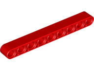 LEGO® los onderdeel Technische Hefbalk in kleur Rood 40490