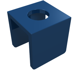 LEGO® los onderdeel Lijf Accessoire Donkerblauw 3840